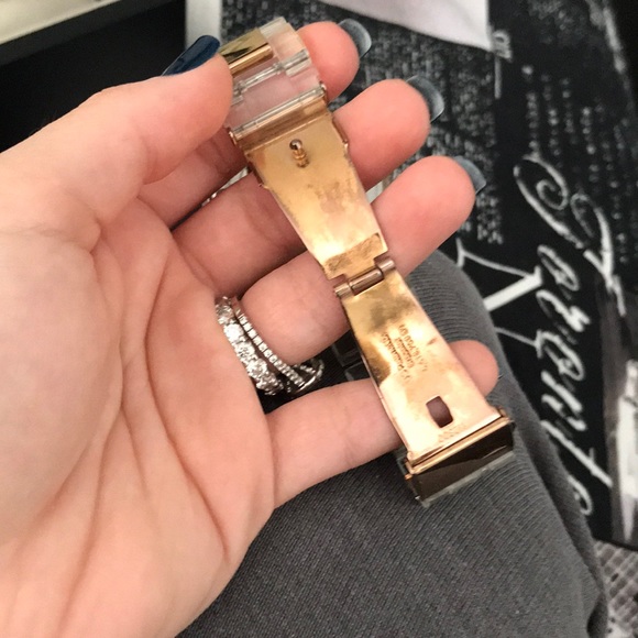 Michael Kors rose gold and clear watch - Picture 3 of 4